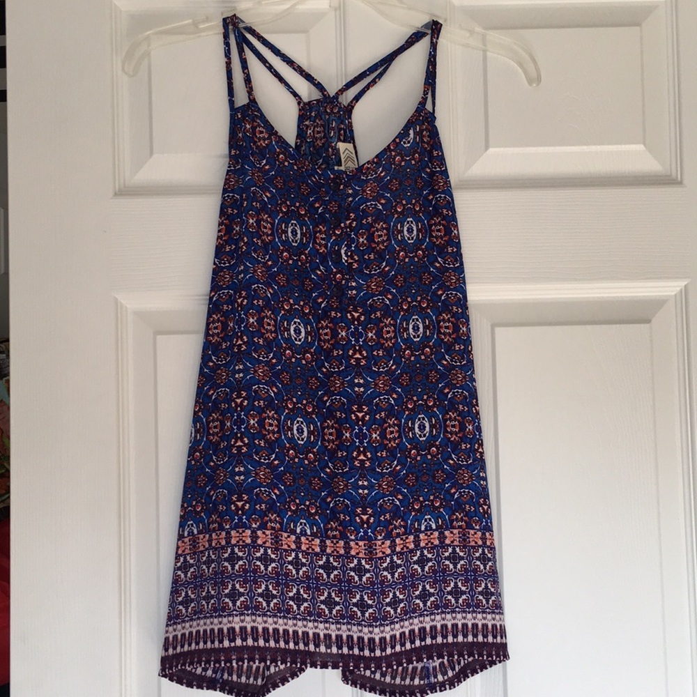 NWOT Pink Rose Tank